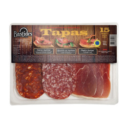 Plateau Tapas BASTIDES, 15 tranches