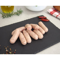 Saucisses breakfast congelés, 5 kg env.