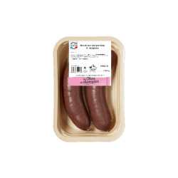 2 boudins noirs aux pommes (125g) LECHEF