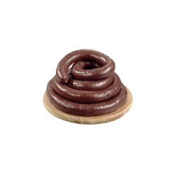 Boudins noirs aux oignons en brasse LECHEF, 1 kg environ
