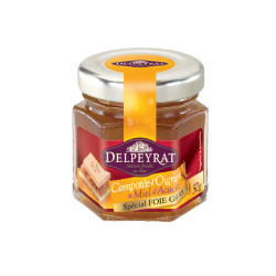 Compotée d'oignons et miel d'Acacia DELPEYRAT