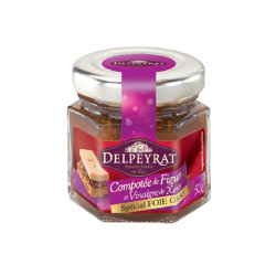 Compotée de figues et vinaigre de Xérès DELPEYRAT