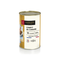 Confit de canard SARRADE, 12 cuisses