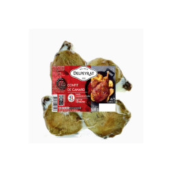 4 cuisses de canard confite mi-cuit DELPEYRAT