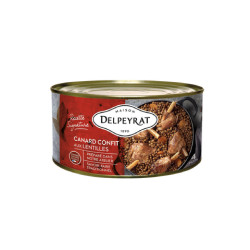 Canard confit aux lentilles DELPEYRAT