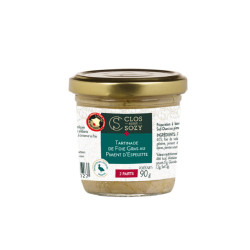 Tartinade de foie gras au piment d'Espelette CLOS SAINT SOZY, 90g