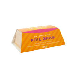 Bloc de foie gras d'oie UPIGNAC, 200g