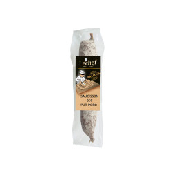 Saucisson sec pur porc LECHEF