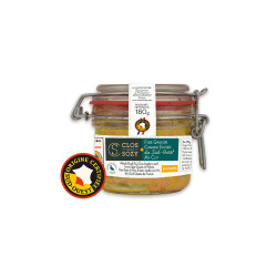 Foie gras de canard entier du Sud-Ouest mi-cuit CLOS SAINT SOZY, 180g