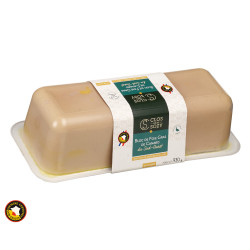 Bloc de foie gras de canard (30% morceaux) CLOS SAINT SOZY, 930g