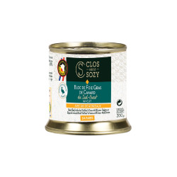 Bloc de foie gras de canard (30% morceaux)  CLOS SAINT SOZY, 200g