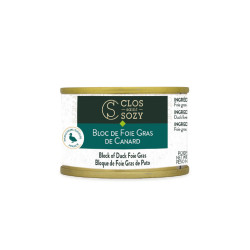 Bloc de foie gras de canard CLOS SAINT SOZY, 65g