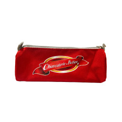 Trousse à crayon rouge