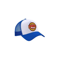 Casquette trucker Bleu BBQ FIESTA