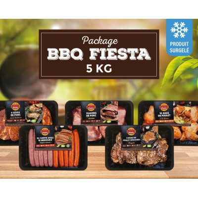 Package BBQ Fiesta 5 KG, congelé