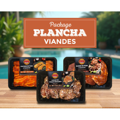 Package Plancha Party - Viandes marinées