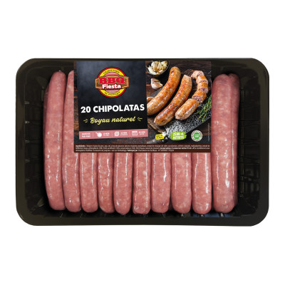 20 chipolatas