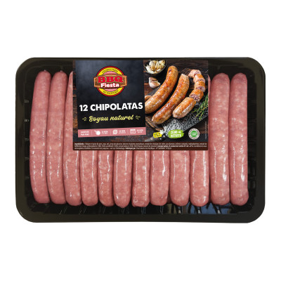 12 chipolatas