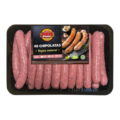 Chipolatas, 2 kg environ