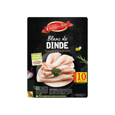 Blanc de dinde nature - 10 tranches