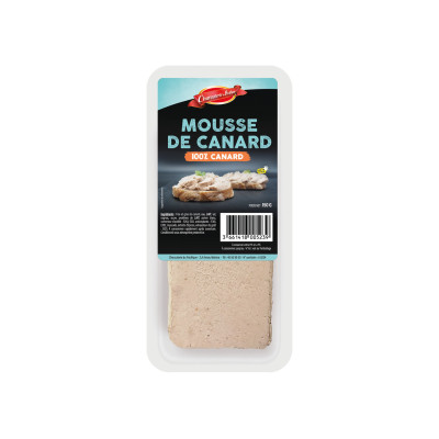 Mousse de canard 150 g, congelée