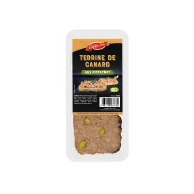 Terrine de canard aux pistaches 150 g