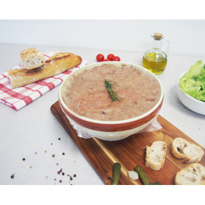 Rillette d'oie, 1 kg environ
