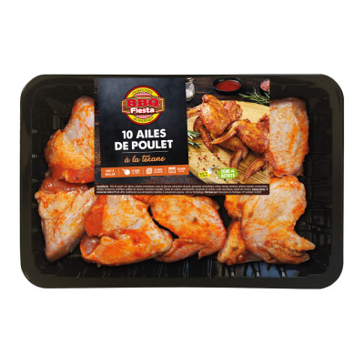10 ailes de poulet texane