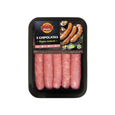 5 chipolatas