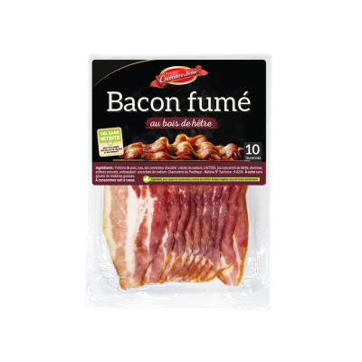 Bacon fumé - 10 tranches