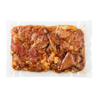 Cuisses de poulet désossées teriyaki, 800 g/1 kg environ, congelées