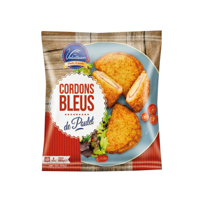 Cordons bleus de Poulet 800 g, congelés
