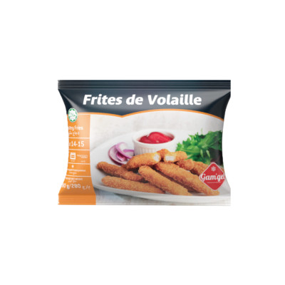 Frites de volaille Halal 280 g, congelés