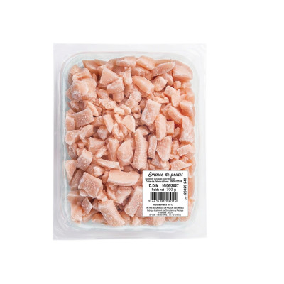 Emincé de poulet 700g, congelé