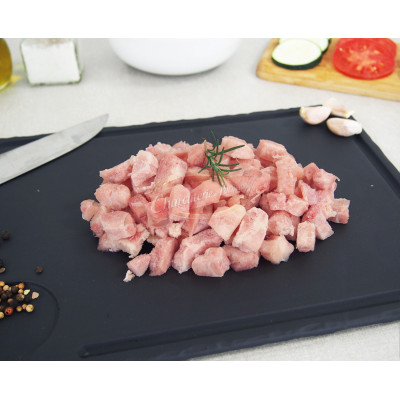 Emincé de poulet, 5 kg environ, congelé