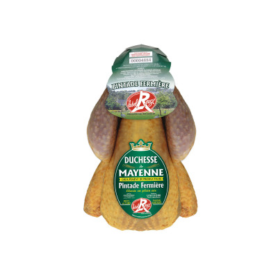 Pintade fermière FR, 1,15 kg environ, congelée