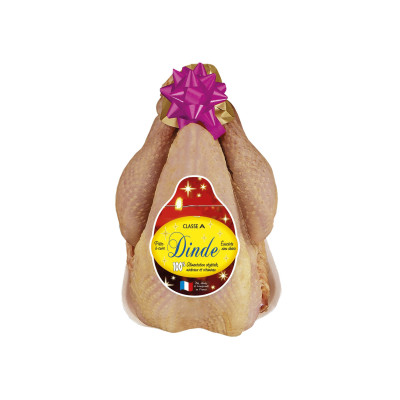 Dinde FR, 3,5 kg environ, congelée