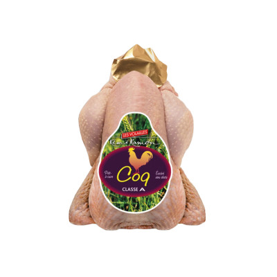 Coq FR, 2 kg environ, congelé