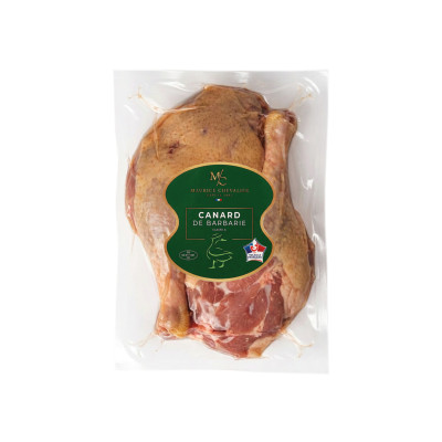 2 cuisses de canard cru Halal FR, 370 g environ, congelées