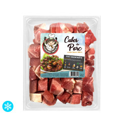 Cube de porc congelé, 700g
