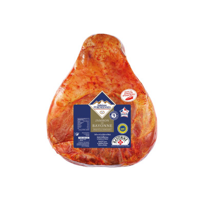 Jambon de Bayonne désossé  au piment d'Espelette SALAISONS PYRENEENNES, 5,5 kg environ