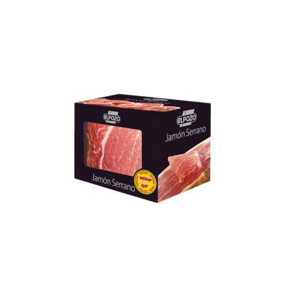 1/4 jambon serrano moulé EL POZO, 900 g environ