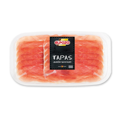 Jambon Serrano Tapas EL POZO, 100 g