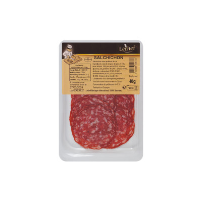 Saucisson sec LECHEF, 40 g