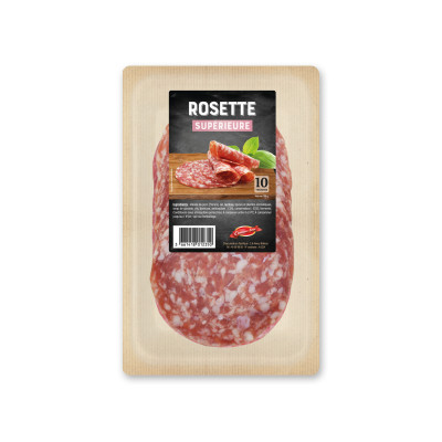 Rosette pur porc supérieure - 10 tranches, 100 g