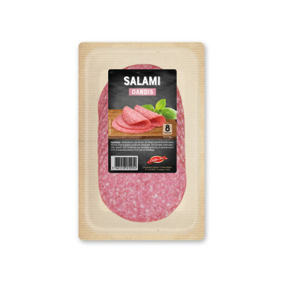 Salami danois - 8 tranches, 100 g