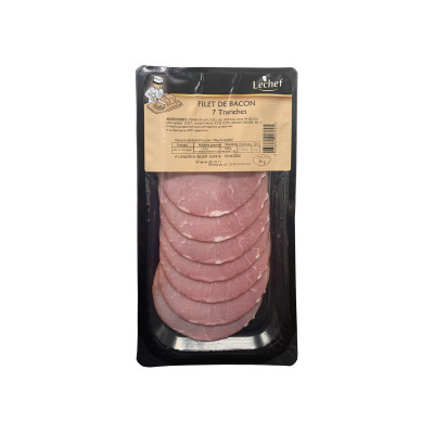 Filet de bacon LECHEF, 80 g