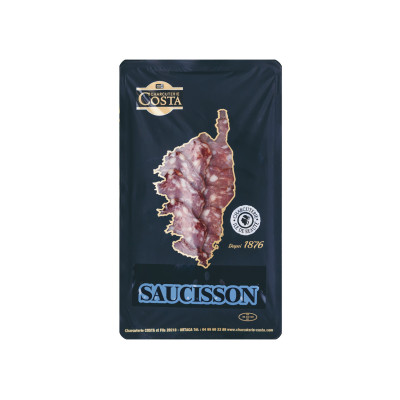 Saucisson sec de Corse tranché, 100 g