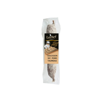 Saucisson sec de taureau LECHEF, 150 g
