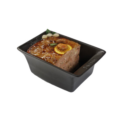 Terrine de canard aux figues (20% de foie gras de canard) LECHEF, 2 kg environ